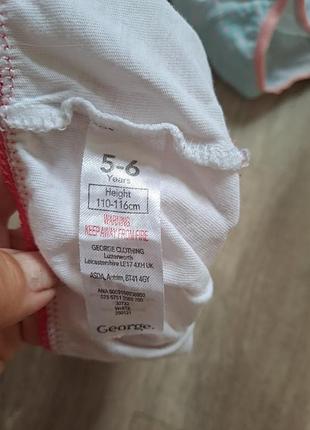 Набор трусиков детских primark, george 5