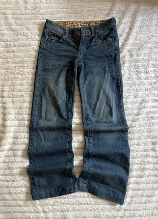 Вінтажні жіночі буткат кльош джинси на низькій посадці bootcut