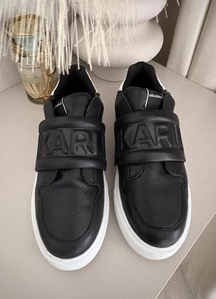 Шкіряні мокасини кросівки  karl lagerfeld оригінал!!!