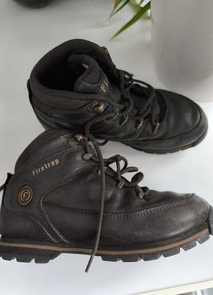 Черевики дитячі демісезонні firetrap шоколадного кольору