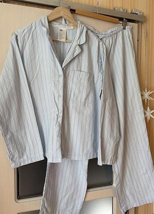 Піжама бавовняна h&m