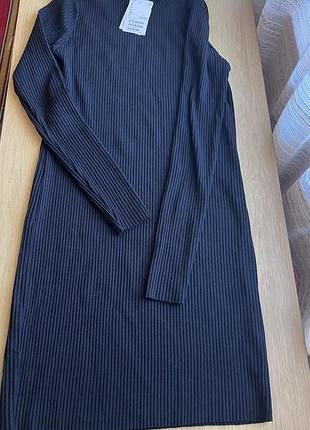 Плаття в рубчик h&m р. m