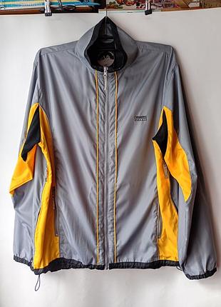 Спортивна вітровка feroti sport / розмір xl / легка куртка із сіткою (б/у)