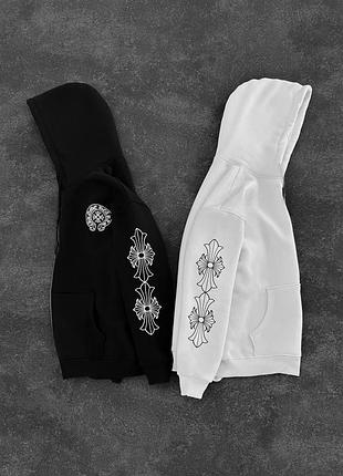 Зіп-худі chrome hearts 5