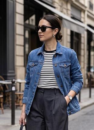 Жіночий піджак жакет женский пиджак куртка джинс new look denim купить размер хс с купити розмір xs s