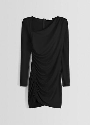 Сукня bershka | асиметрична | чорна