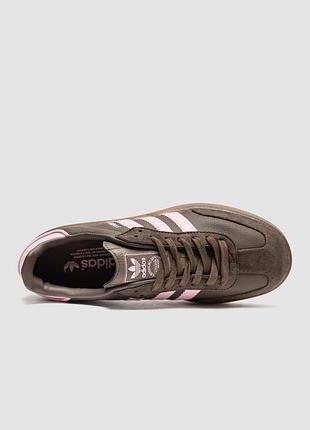 Adidas samba xlg platform brown/pink 7