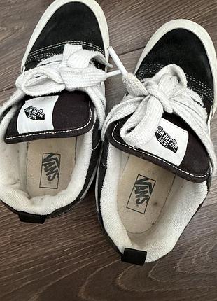 Кеди vans knu skool black дуті розмір 34 5