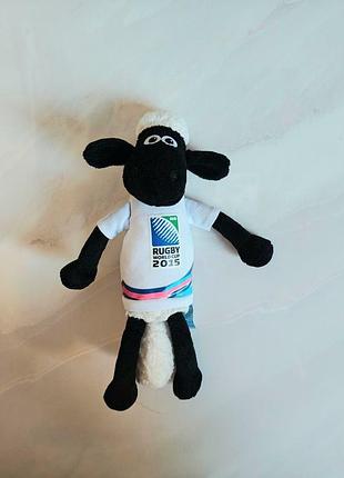 Колекційний баранчик шон shaun the sheep rugby world cup 2015 aardman ≈22 см