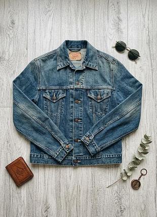 Винтажная джинсовая куртка levi's 70500 04 trucker jacket