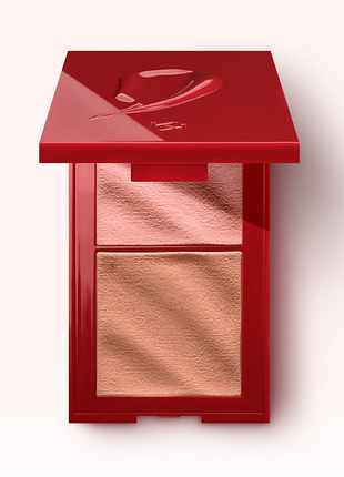 Палетка рум'ян kiko milano flirt alert strike a match blush & glow palette - 01 flame emoji (000190)