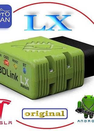 Автоканер obdlink lx b/т 3.0 tesla і bmw android res (original) obd2