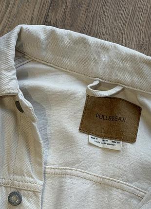 Куртка джинсова pull&bear унісекс 3