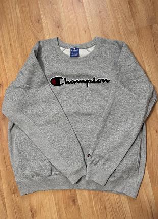 Сірий світшот champion унісекс