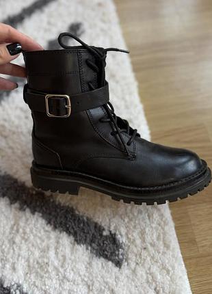 Черевики для дівчинки zara чорні