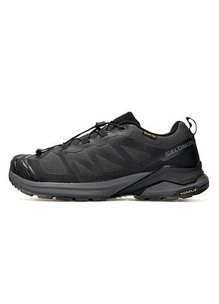 Кросівки чоловічі salomon x-adventure gtx dark grey black