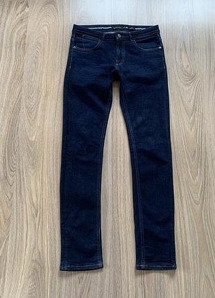 Мужские оригинальные стрейчевые джинсы massimo dutti slim fit
