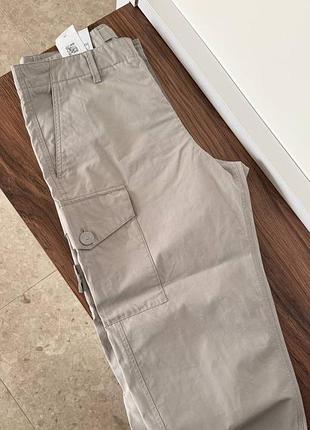 Брюки чоловічі stone island карго бежеві