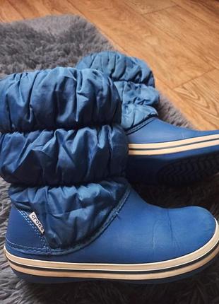 Сапоги-дутики crocs winter puff boot унисекс 4