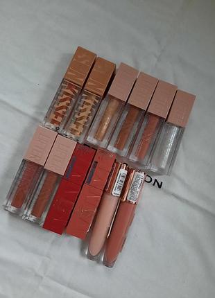Maybelline  блески  помады  блеск