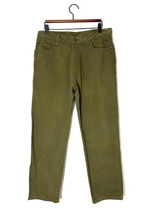 Джинси кольору хакі lee cooper