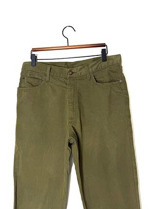 Джинси кольору хакі lee cooper 2