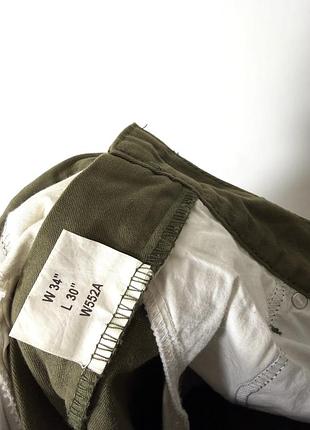 Джинси кольору хакі lee cooper 4