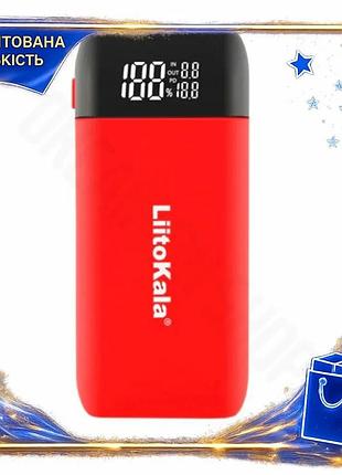 Dm зарядное устройство-павербанк liitokala спецификация 2.2 для аккумуляторов 18650 21700 2 канала кра spe|lz