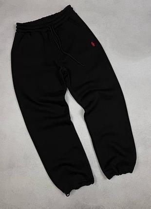 Мужские теплые спортивные штаны polo ralph lauren на флисе