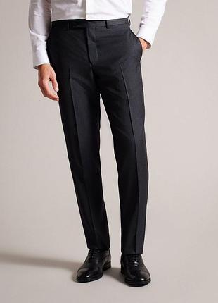 100% шерстяные брюки ted baker w 34 штаны