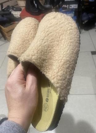 Сабо жіночі natural feet бежеві з натурального корку