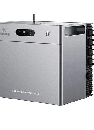 Розумна сонячна електростанція zendure solarflow 2400 pro 2.4квт (інвертор + батарея для квартири та будинку)