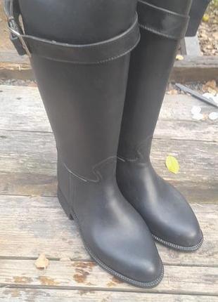 Жокейские резиновые сапоги däv equestrian rain boots (оригинал), размер 35