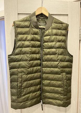 Жилет gant light padded bomber vest у розмірі м оригінальний