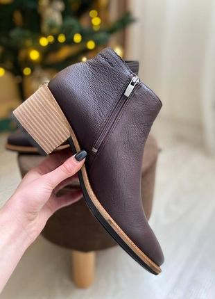 Черевики шкіряні оригінал ecco sartorelle рр.41 2
