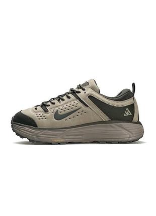 Чоловічі кросівки nike acg running gtx beige grey