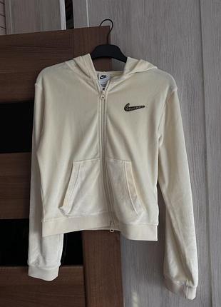Жіночий спортивний костюм nike молочний