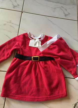 Платье новогоднее от известного бренда h&amp;m.