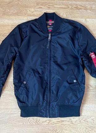 Чоловічий бомбер alpha industries ma-1 оригінал