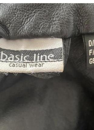 Продам стильну шкіряну куртку "basic line casual wear" 4