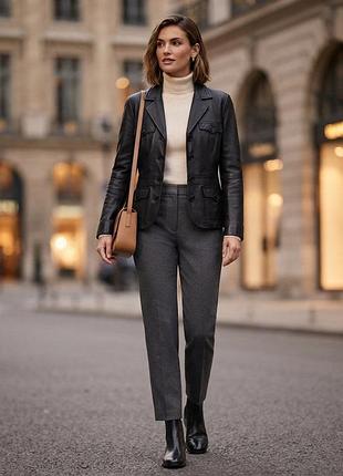 Продам стильну шкіряну куртку "basic line casual wear" 2