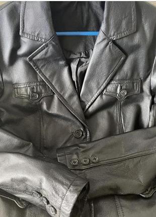 Продам стильну шкіряну куртку "basic line casual wear" 7