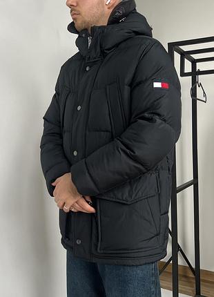 Чоловіча пухова парка tommy hilfiger