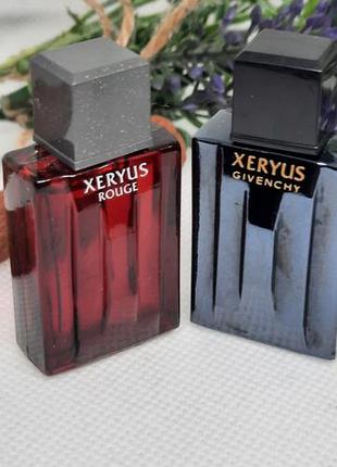 Дует givenchy xeryus + xeryus rouge вінтаж оригінал франція, 4 мл, eau de toilette