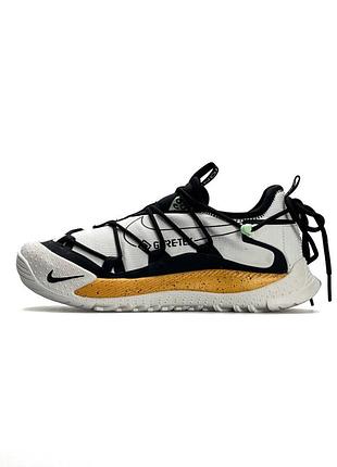 Кросівки чоловічі nike acg terra antarktik low gtx white black yellow