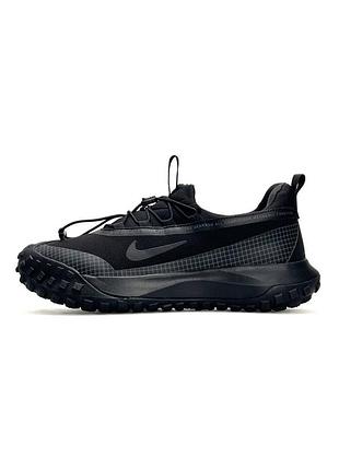 Кросівки чоловічі nike acg mountain fly low gtx all black