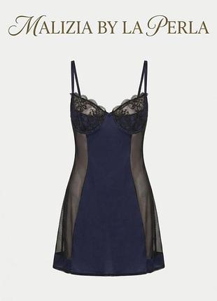 Изысканная короткая комбинация malizia by la perla мини бебидолл ночная рубашка