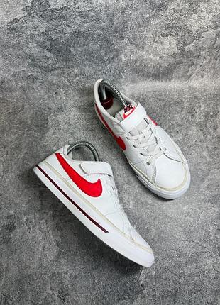 Оригінальні дитячі кеди nike court legacy (psv) на липучці