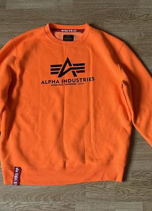 Оригінальний світшот alpha industries