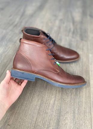 Черевики шкіряні оригінал ecco biarritz 630354 рр.40